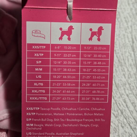 Isaac Mizrahi Size XXS Dog Track Suit Bling Pawprint Soft Pink Velour NWT - Picture 5 of 6